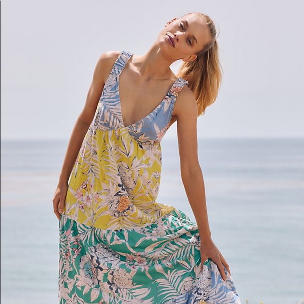 Maeve maxi dress in large Nwt